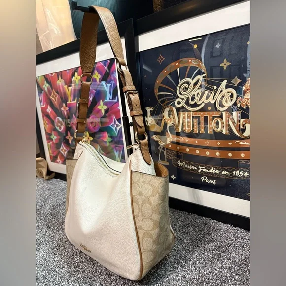 Coach Rori colorblock signature tote - Picture 8 of 16